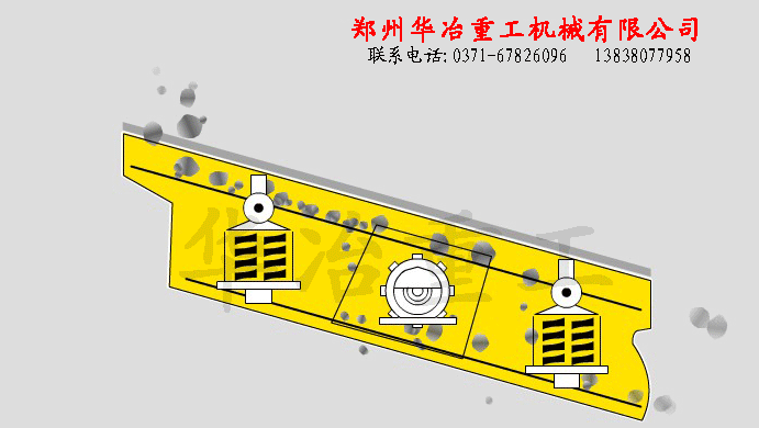 圆震动筛工作原理